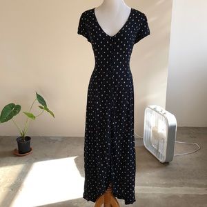 Button Down Maxi Dress